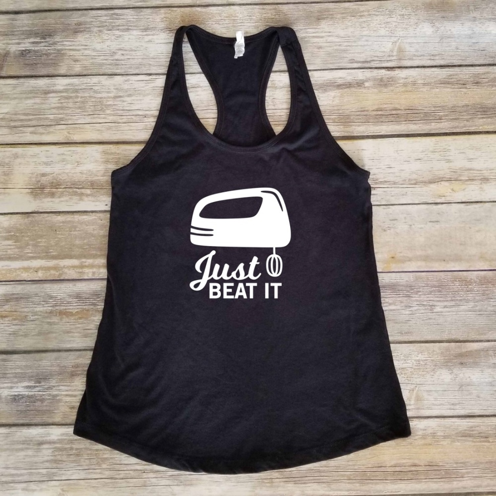 Just Beat It - Michael Jackson - black tank top